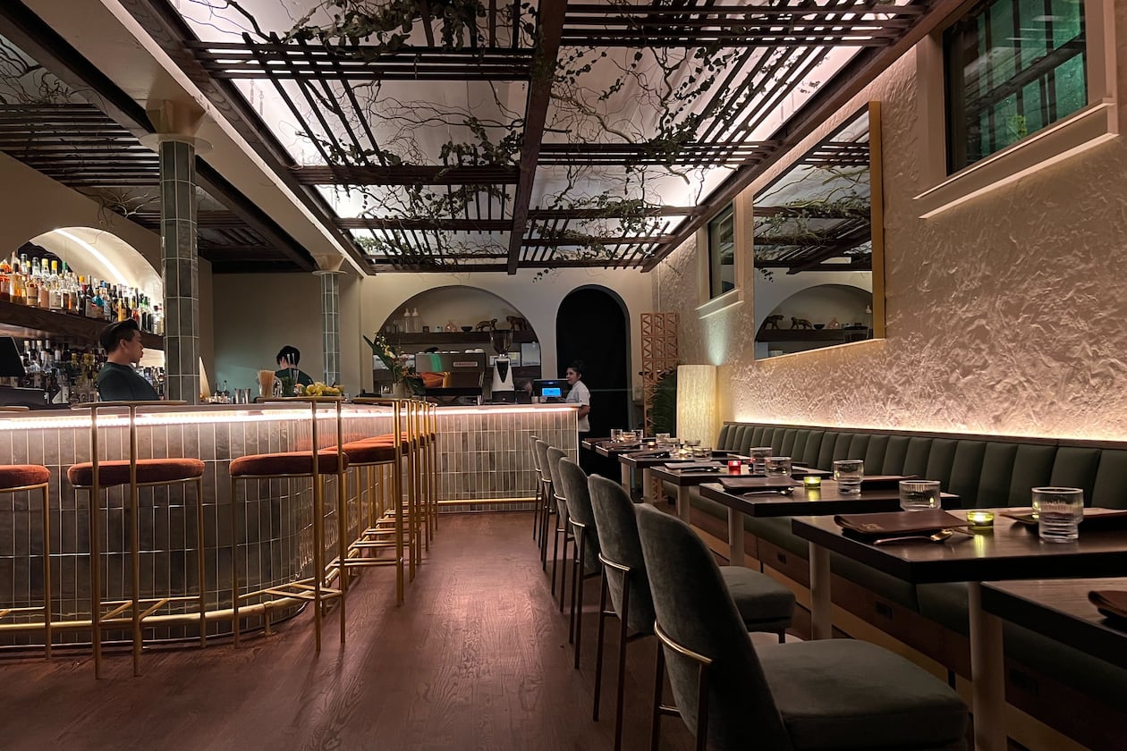 Bar Ana will serve late-night cocktails and desserts. While it isn’t a nightclub, it will be open late and will play a variety of music genres including Afrobeat, hip-hop, lo-fi, Latin music and bachata. (Mike Jordan/AJC)