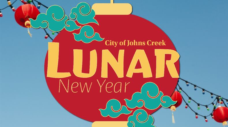 Johns Creek will observe Lunar New Year with cultural performances, traditional food, local vendors and kids’ activities 1 to 4 p.m. Saturday, Jan. 21. COURTESY CITY OF JOHNS CREEK
