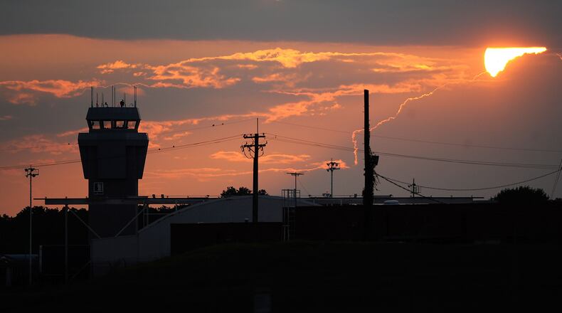 File photo of the control tower at Dobbins Air Reserve Base.