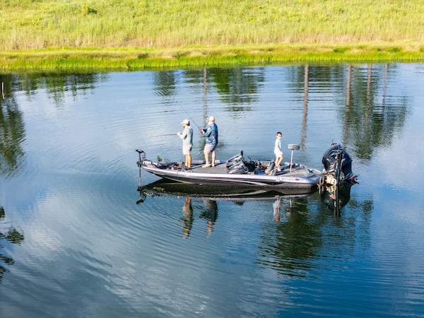 Southlands features plenty of water, including a 30-acre duck pond. (Courtesy of Jon Kohler and Associates) 