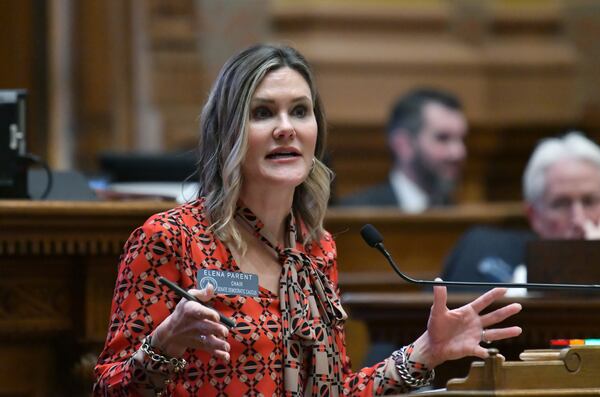 State Sen. Elena Parent, D-Atlanta, is a guest today on the "Politically Georgia" show. 