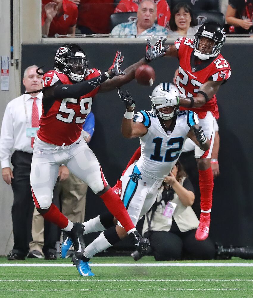 Photos: Falcons defeat Panthers, 31-24