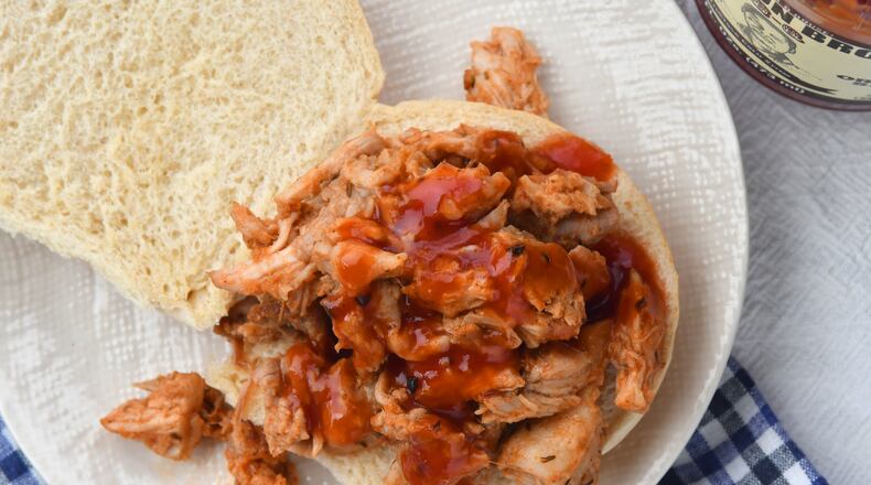 Weeknight Pulled Pork. (CHRIS HUNT FOR THE ATLANTA JOURNAL-CONSTITUTION)