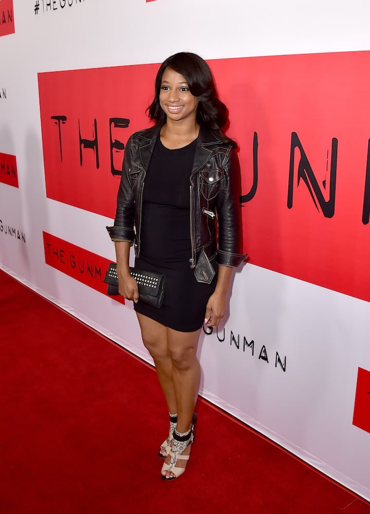 'The Gunman' premiere
