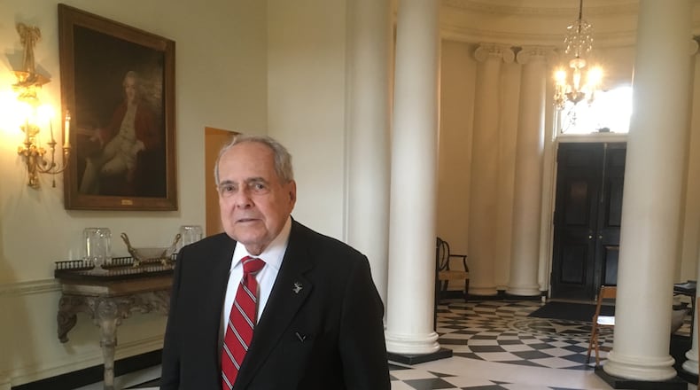 Buckhead Coalition president and former Atlanta Mayor Sam Massell will be honored at the 2018 Swan House Ball. Photo: Jennifer Brett