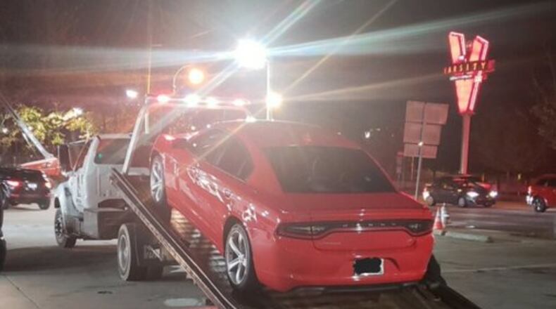 Four people were arrested during a street-racing crackdown this past weekend, Atlanta police said.