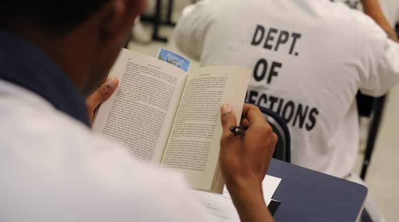 Sarah Higinbotham has been teaching literature in prison for almost two years now. For her efforts in outreach, Higinbotham, an English doctoral candidate and instructor, was awarded Outstanding Community Impact award from GSU. Now, University Housing is funding a grant for the fall semester where they will pay for books and supplies for the prisoners in exchange for her participation with 15 service learning students who live in the GSU housing. The GSU students will be learning about mass incarceration, and will have active participation with a marginalized population through peer review of each other's essays, as well as through two field trips to the prison to engage in a joint, GSU and prison student workshop.