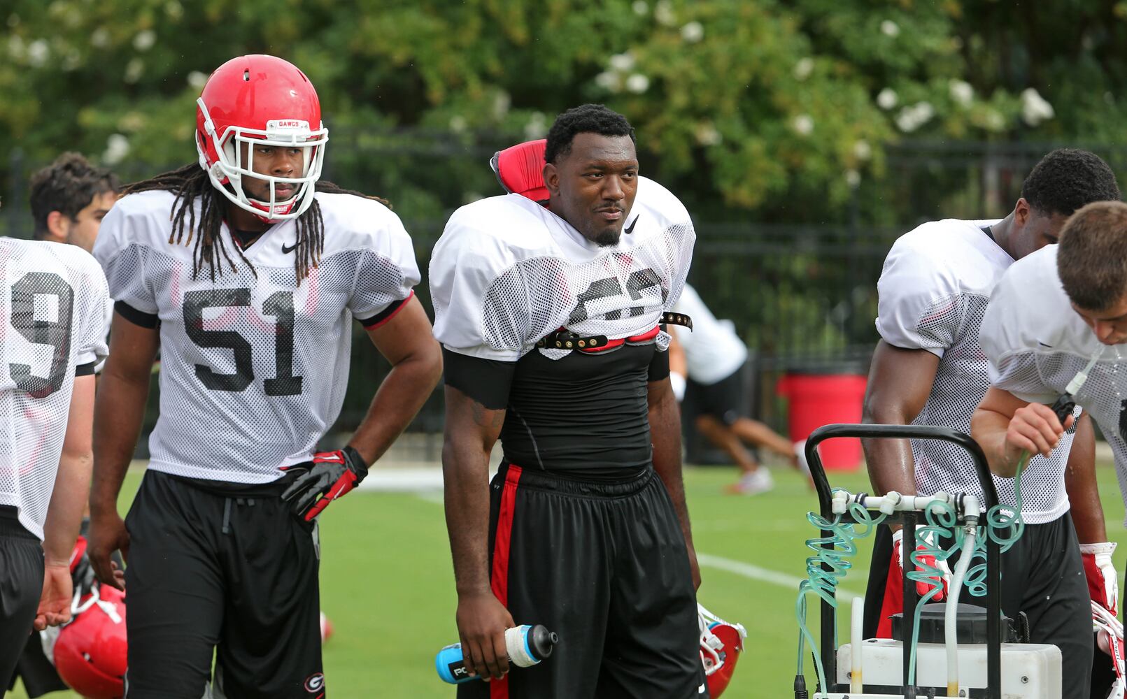 UGA practice, August 15