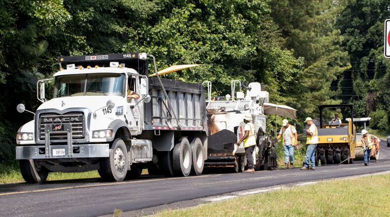 The Snellville City Council recently approved the city’s annual paving contract to local company and lowest bidder, E.R. Snell for $698,449. Courtesy E.R. Snell
