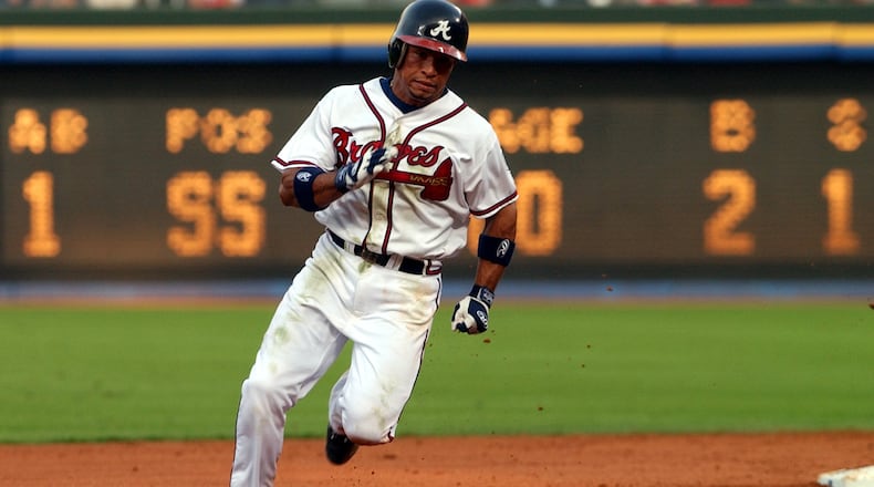 Rafael Furcal played six seasons for the Braves.