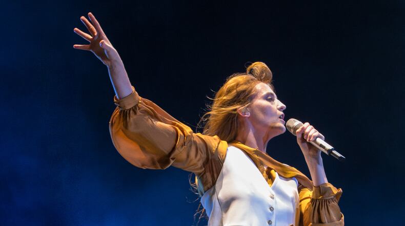 The flame-haired Florence Welch and her Machine will play Shaky Knees. Photo: Suzanne Cordeiro for AMERICAN-STATESMAN