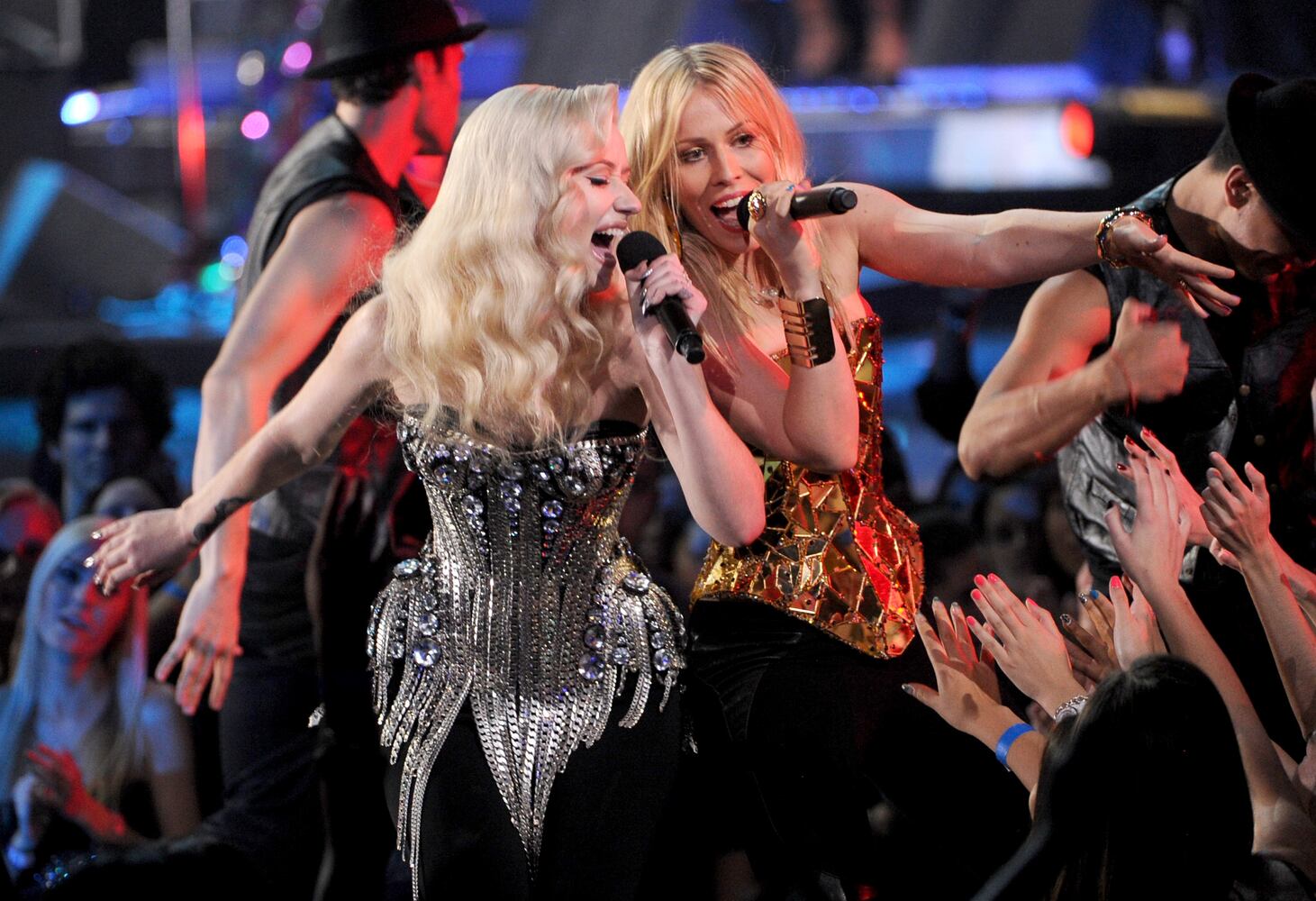 Iggy Azalea and Natasha Bedingfield, December, 2012.