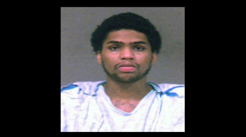 Taiquan Mitchell was convicted of murder in DeKalb on Monday but was out on bond and didn't return to the courthouse. (Photo courtesy DeKalb County)