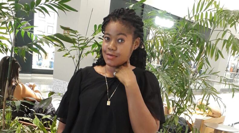 This photo provided by the Michel Family shows Daphy Michel, an asylum seeker from Haiti who died March 2, 2026 in Pittsburgh, in the wake of her release from federal custody. (Michel Family via AP)
