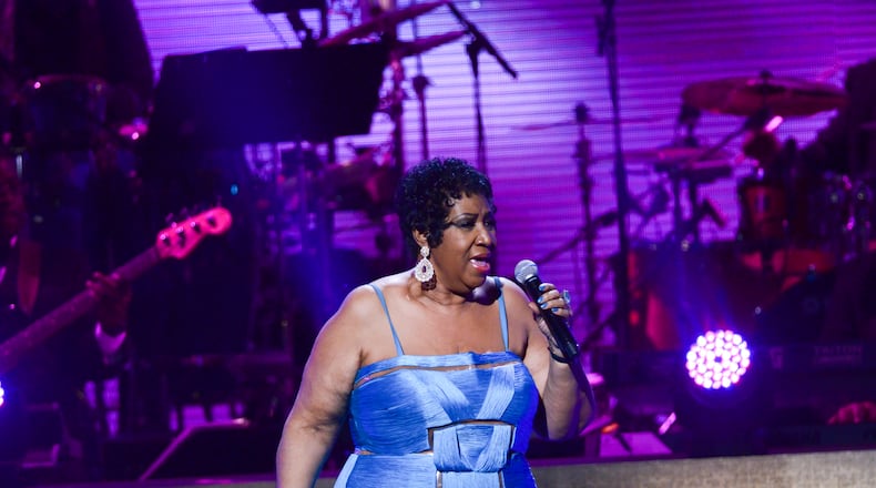 WASHINGTON, DC - JANUARY 14: Aretha Franklin performs during the  BET Honors 2012 at the Warner Theatre on January 14, 2012 in Washington, DC. (Photo by Kris Connor/Getty Images)