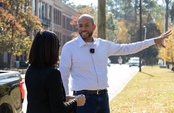 Former state Sen. Jason Esteves is a Democratic candidate for governor. (Anna Girzone for the AJC)