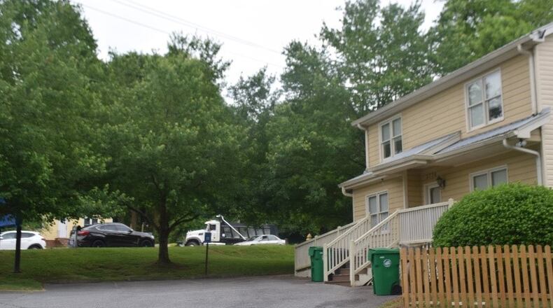 Precious Moments Nursery operated out of this two-story building.