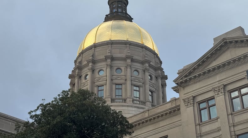 The Georgia Capitol in Atlanta as seen on Thursday, Dec. 5, 2024. (Adam Beam/AJC)