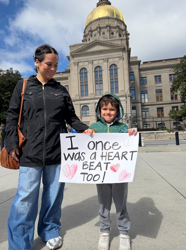The Georgia March for Life took place Thursday, March 12, 2026, at the State Capitol in Atlanta. (Courtesy)
