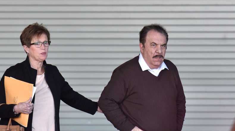Jeff Jafari leaves federal court after a hearing in March. Federal prosecutors charged Jafari, a former executive vice president of PRAD Group, with bribery, witness tampering and tax evasion in the the ongoing Atlanta City Hall corruption scandal. HYOSUB SHIN / HSHIN@AJC.COM