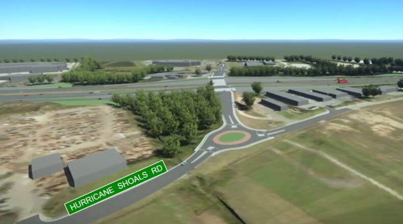 Governor Brian P. Kemp and GDOT recently announced $828.8 million in reconstruction projects that will remove existing signalized intersections, address side road stopped intersections and replace current at-grade separations with interchanges along 35 miles of Ga. 316.  (Courtesy GDOT)