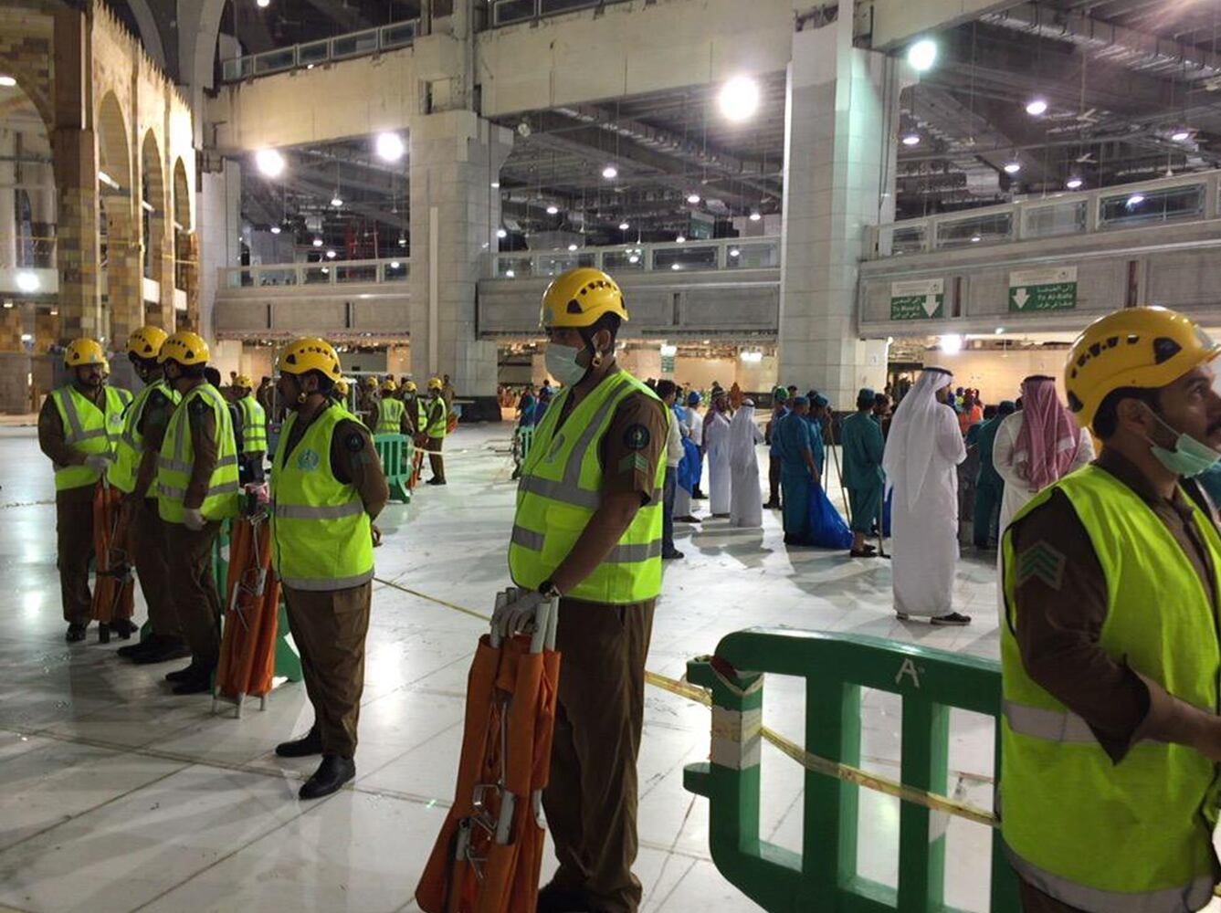Saudi crane collapse