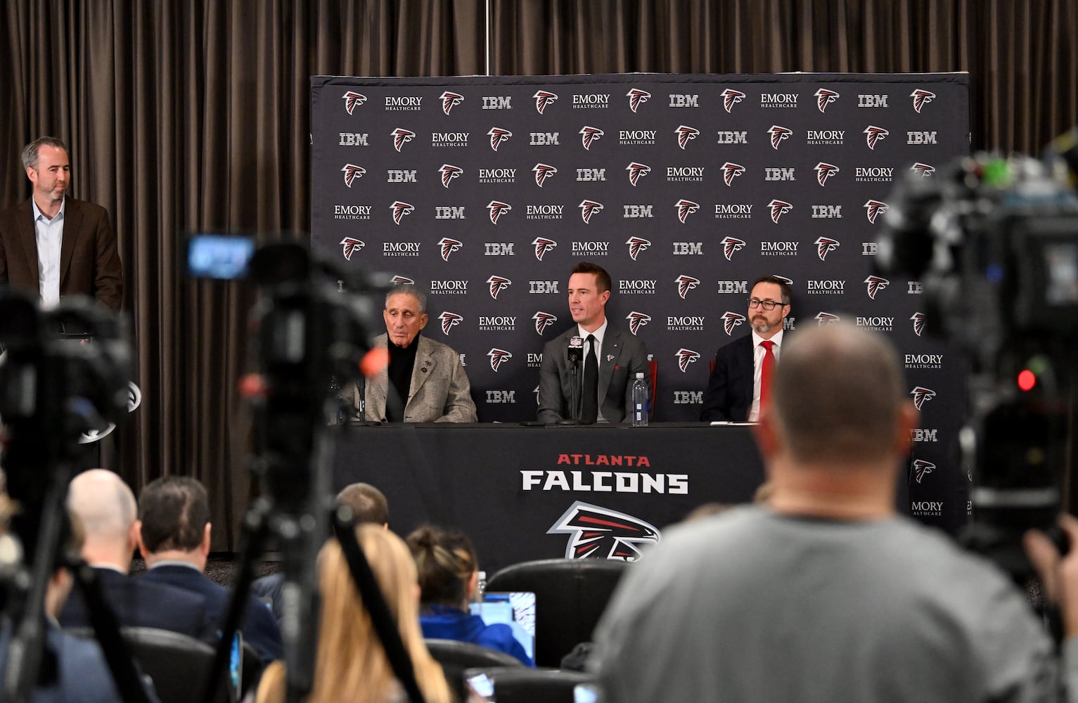 New Falcons president of football Matt Ryan
