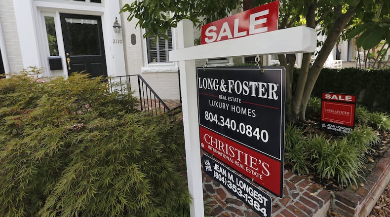 Average sales prices of homes have been rising, but not as fast as a year or two ago. Atlanta ranks fourth among the nation’s large metros, according to the Standard & Poor’s/Case-Shiller 20-city home price index for June is released. (AP Photo/Steve Helber)