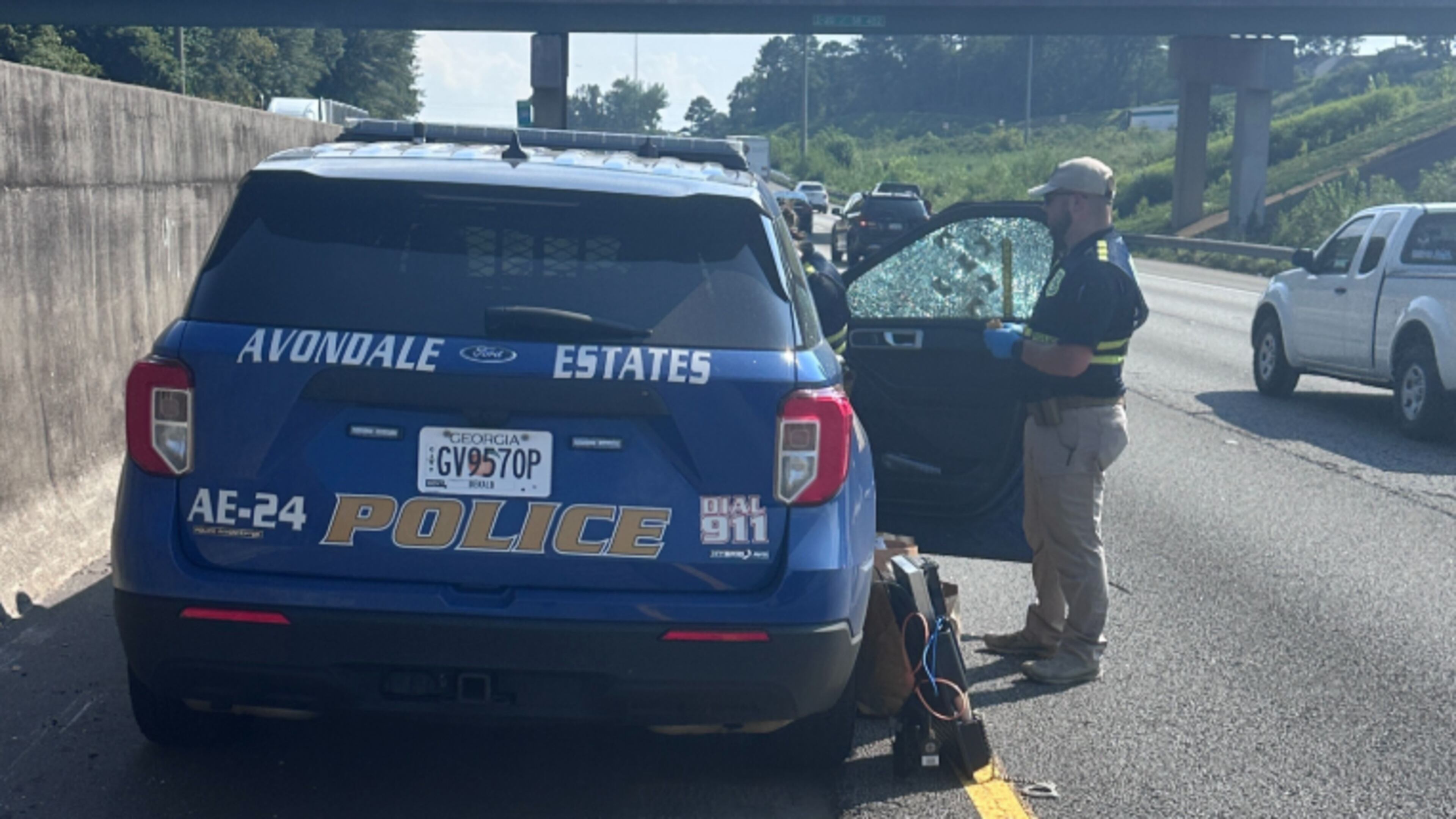 The GBI is investigating after a 19-year-old exchanged gunfire with police and led multiple law enforcement agencies on a pursuit down I-285 on Tuesday afternoon, officials said. (Courtesy of GBI)