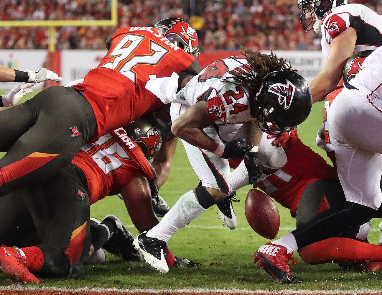 Photos: Falcons face Bucs in NFC South duel