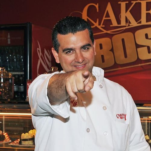 The 'Cake Boss,' Buddy Valastro, attends the grand opning of the Cake Boss Cafe at the Discovery Times Square Exposition Center on May 12, 2011 in New York City.