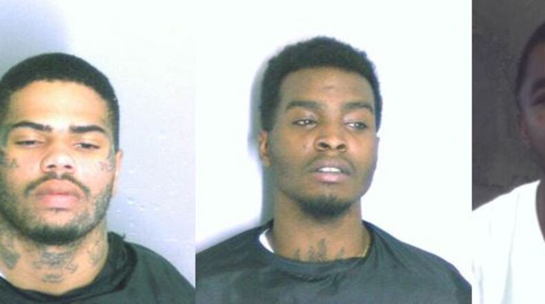 Cordarius Genard Wyatt, Kevin Hambrick and Reco Rodriges Hart (Credit: DeKalb County)