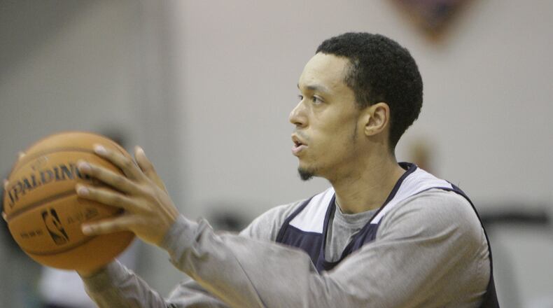 Hawks guard John Jenkins scored 15 points in a D-League assignment game with Idaho Friday night. BOB ANDRES BANDRES@AJC.COM