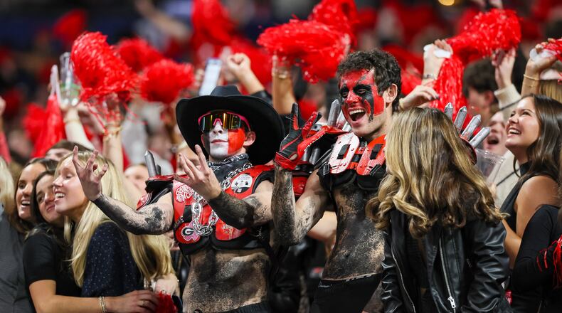 The University of Georgia's athletic department has budgeted $239 million for fiscal year 2027, representing 11% of the school's $2.07 billion budget. (Jason Getz/AJC)
