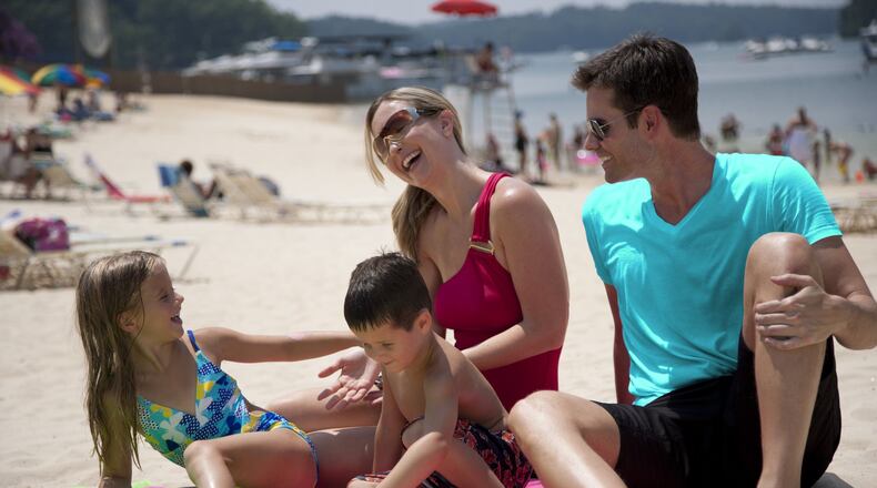 Family packages at Legacy Lodge include access to LanierWorld beach and water park at Lanier Islands. (Lanier Islands)