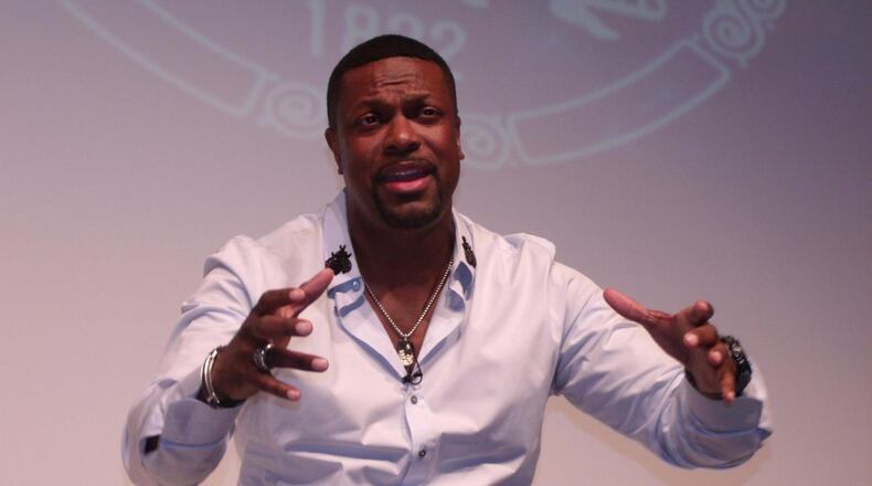 Comedian Chris Tucker returned to his hometown recently to address local kids about working hard to achieve their dreams.