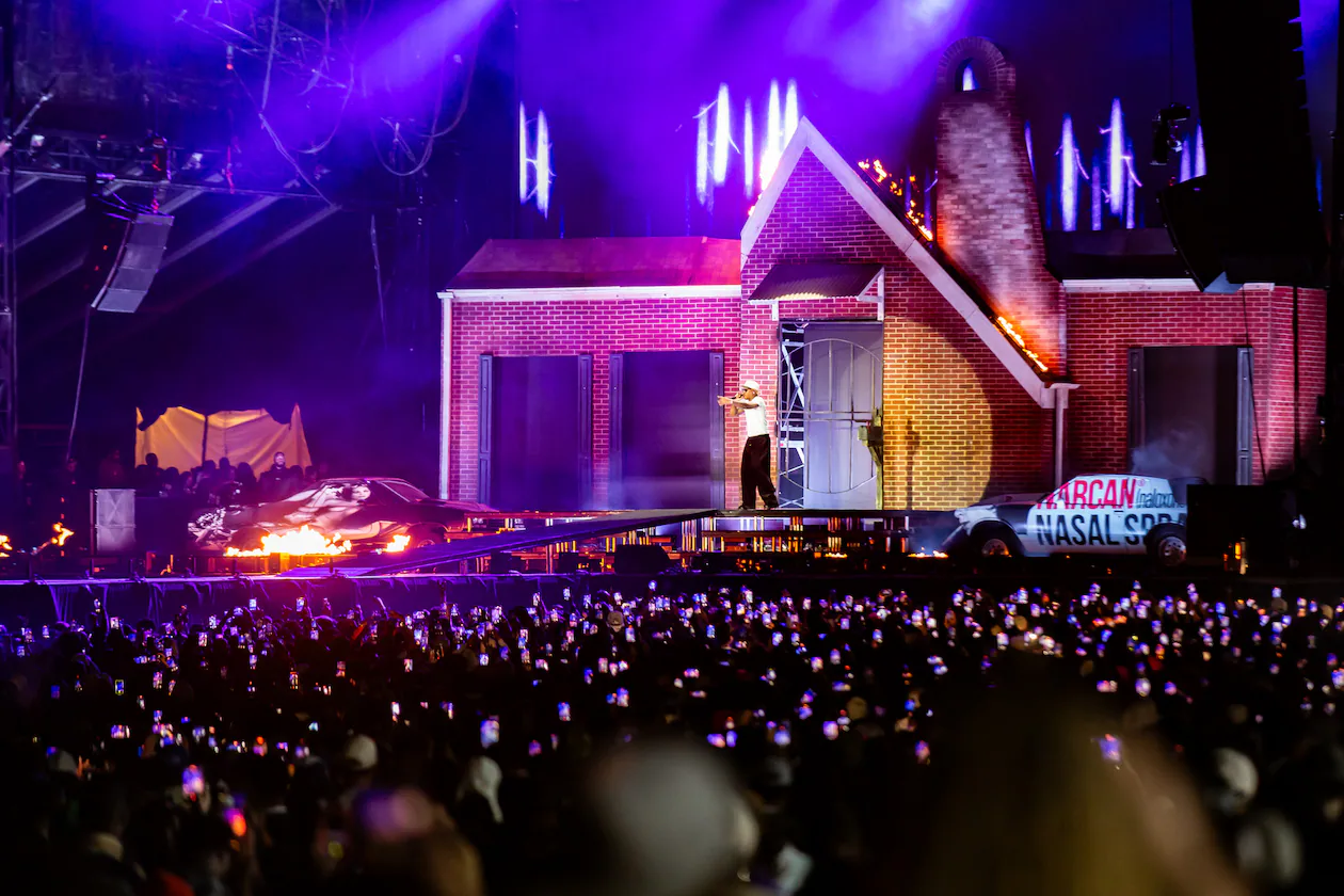 Fans packed in Piedmont Park as Atlanta rapper Future closed out night one of ONE Musicfest on Oct. 25, 2025, at Piedmont Park. (Ryan Fleisher for the AJC)