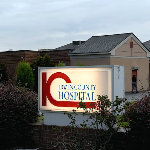 Workers who answered the phone Tuesday at Irwin County Hospital, seen here in a file photo from 2020, said the water has been turned back on. (Aileen Perilla/The New York Times)