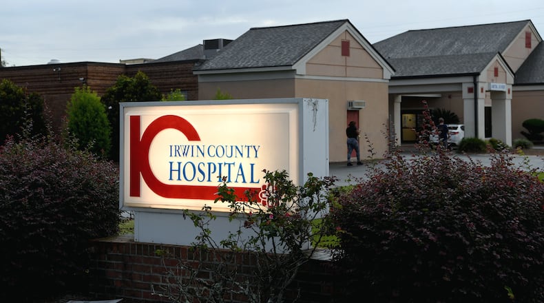 Irwin County Hospital benefitted from a 40% increase in outside medical referrals by the detention center since Amin began performing gynecological procedures on detainees in 2017. Independent doctors that provide treatment for Immigration and Customs Enforcement detainees are paid for the procedures they perform with Department of Homeland Security funds.  (Aileen Perilla/The New York Times)