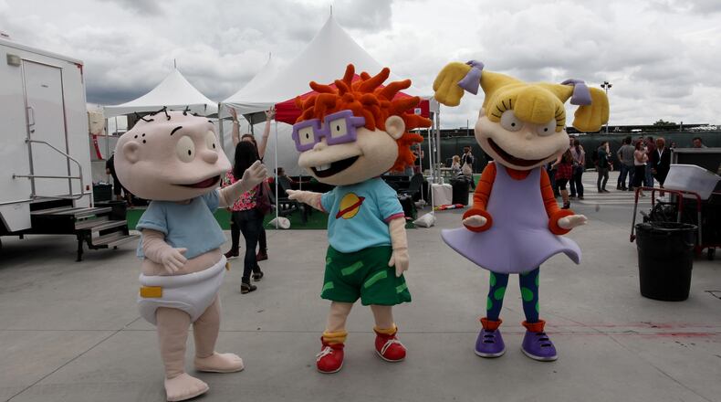 FILE PHOTO: Rugrats characters attend the Nickelodeon sponsored 90sFEST Pop Culture and Music Festival on September 12, 2015 in Brooklyn, New York. Nickelodeon announced that it will be bringing back the cartoon series for 26 episodes and a movie. (Photo by Donald Bowers/Getty Images for Nickelodeon)