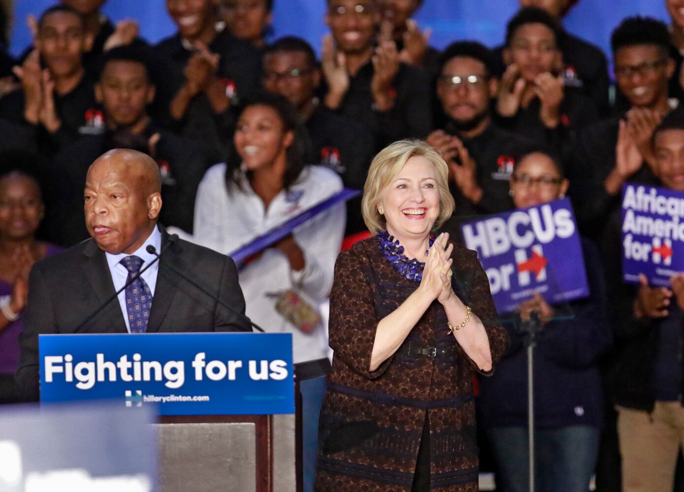 Oct. 30, 2015, Hillary Clinton in Atlanta