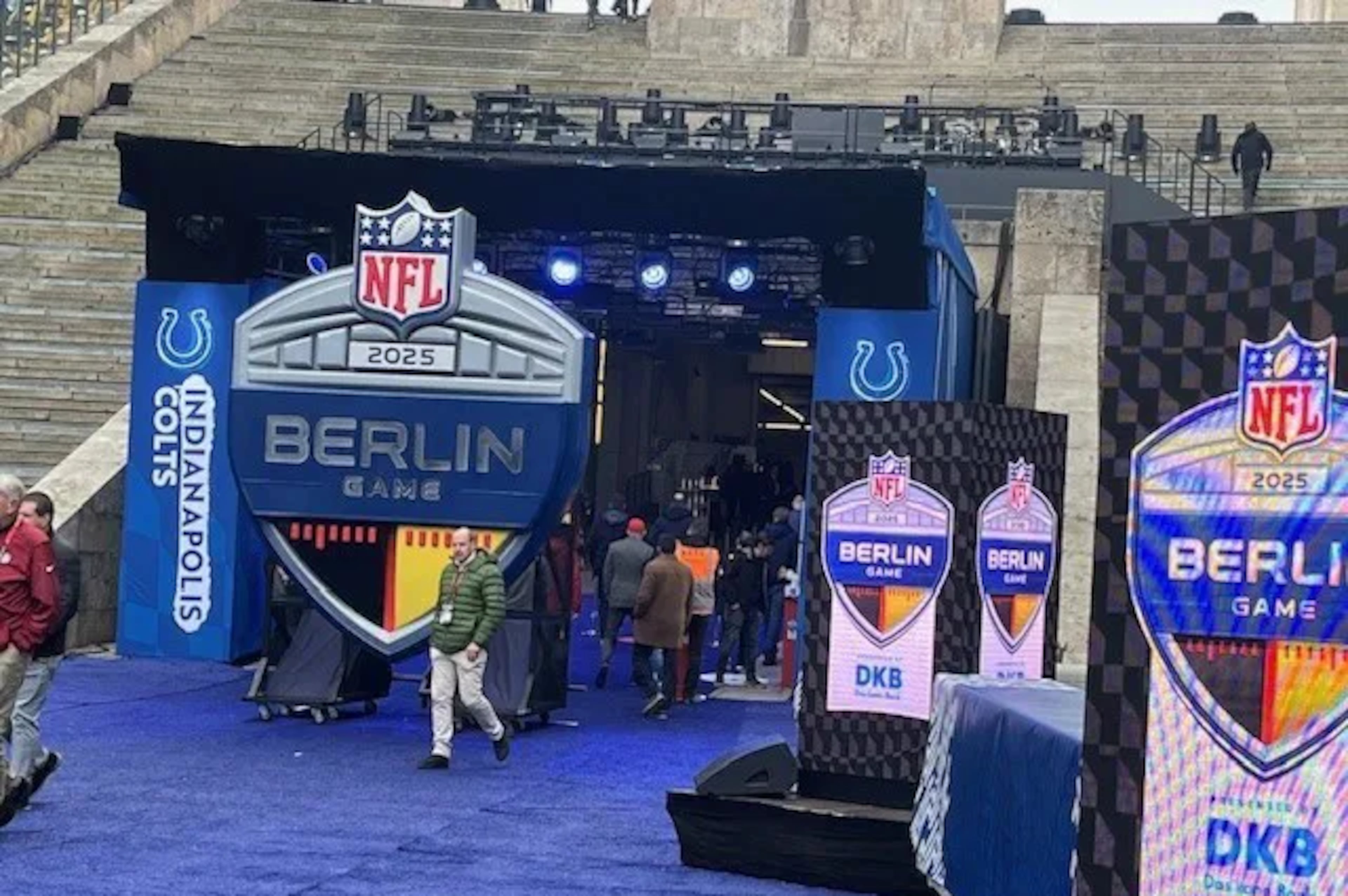 Morning football in Berlin