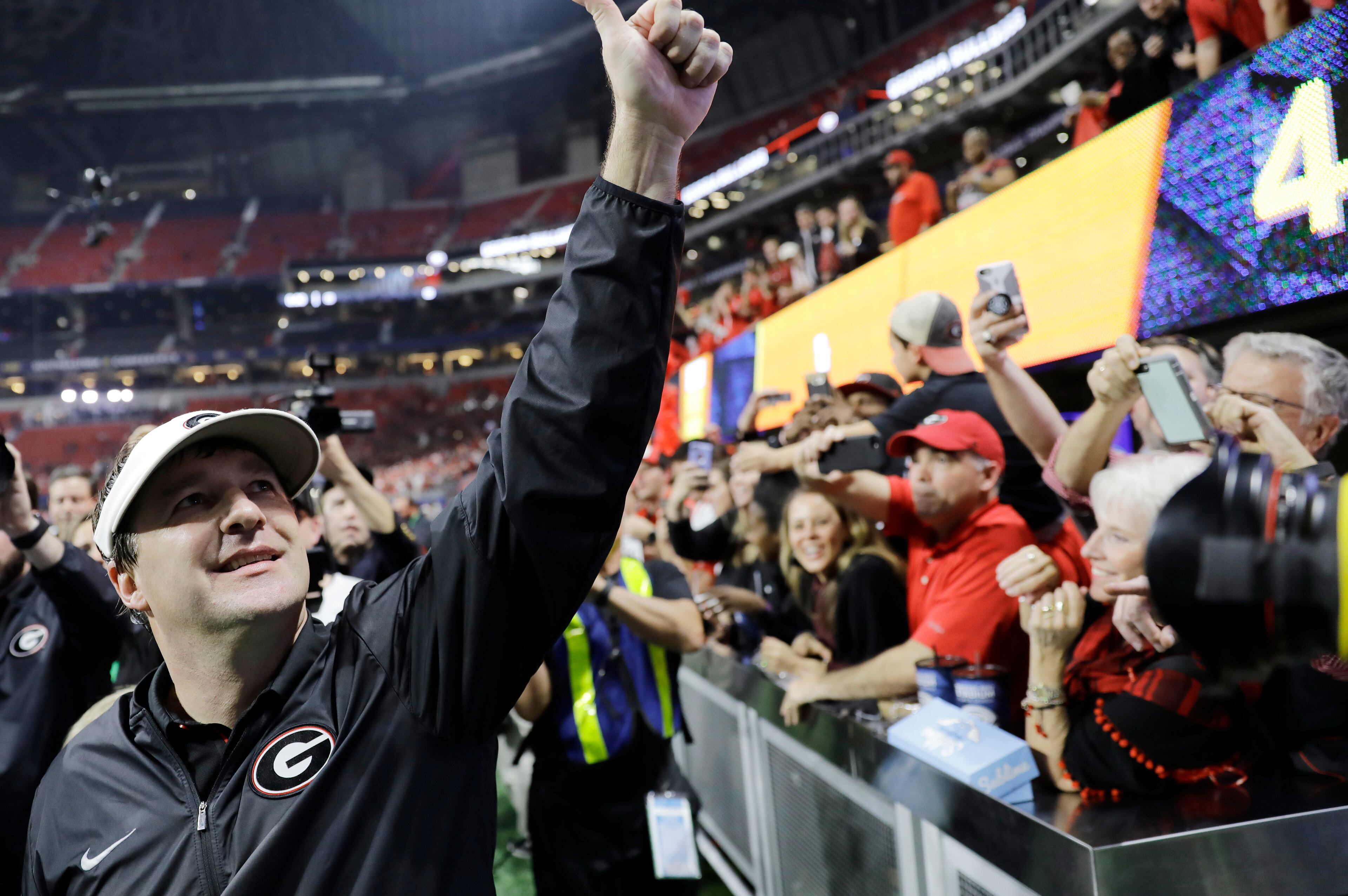 Kirby Smart Mercedes-Benz Stadium