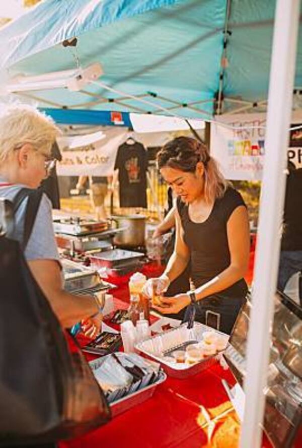 Taste of Chamblee offers diverse cuisines as well as two large TVs so you won't miss Saturday's big games.