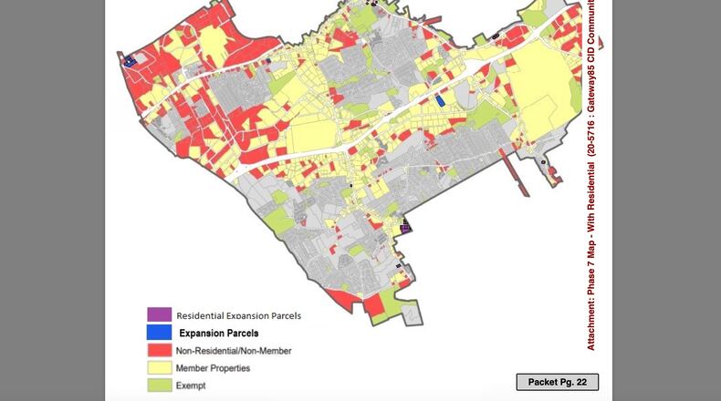 The Norcross City Council recently approved a resolution consenting to the expansion of Gateway85 Gwinnett Community Improvement District boundaries. (Courtesy City of Norcross)