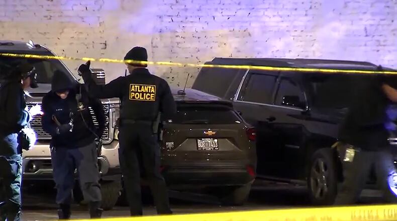 An 18-year-old was fatally shot in downtown Atlanta on Wednesday night, police said.