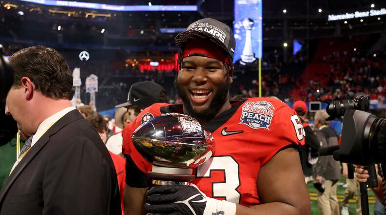 Sedrick Van Pran-Georgia football-NFL draft