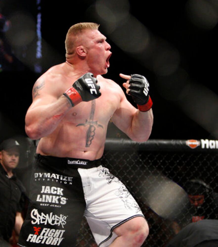 Kicks, punches and bad behavior at UFC 100