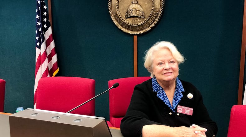 Rep. Mary Margaret Oliver, a Democrat from Decatur, chairs the MARTOC committee as the only Democratic chair in the majority Republican state House of Representatives. (Taylor Reimann/Fresh Take Georgia)