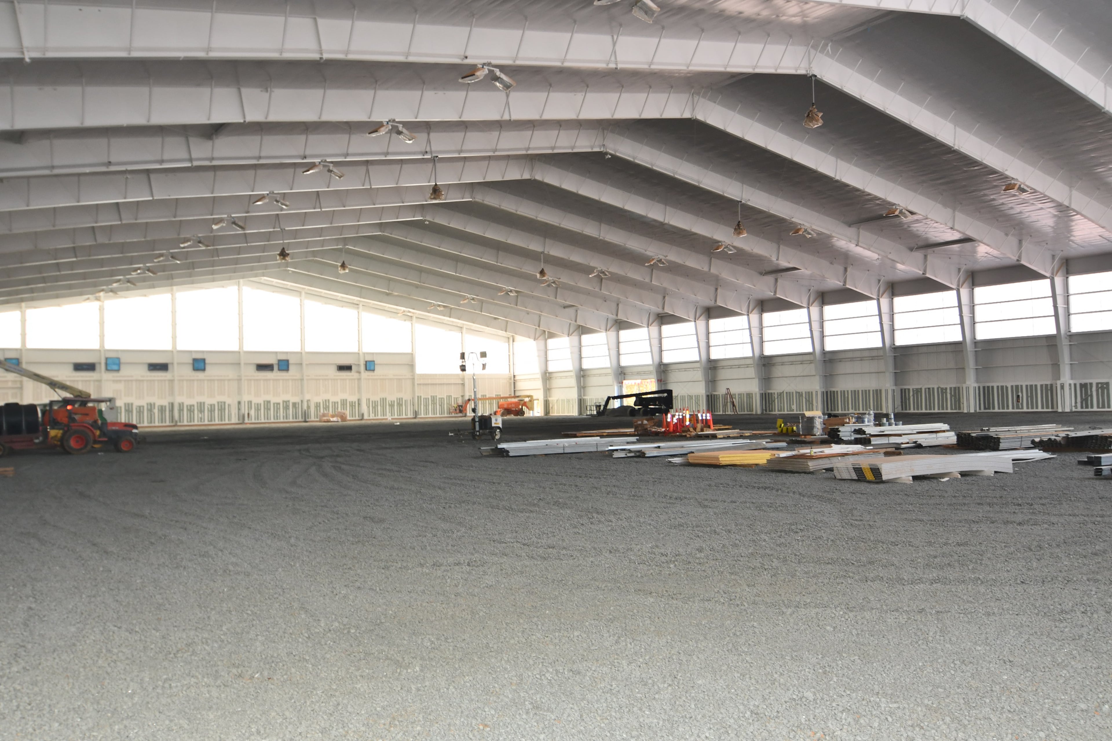 The Arthur M. Blank U.S. Soccer National Training Center is scheduled to open in spring 2026. The complex will include a full-size enclosed pitch. (Brasfield & Gorrie)